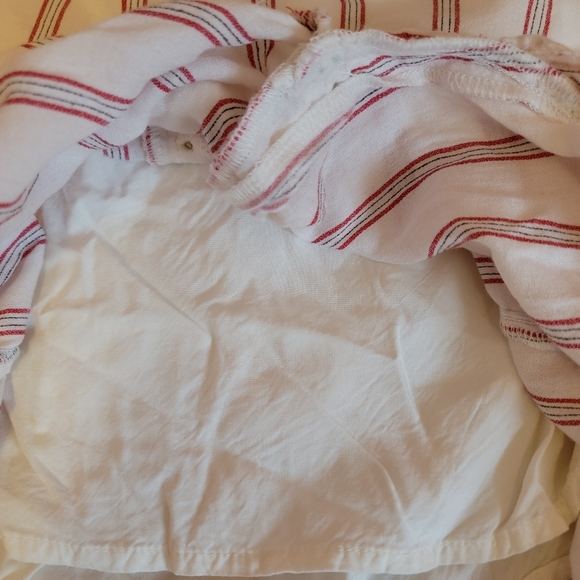 American Eagle Outfitters || vertical striped high-low skirt - Picture 2 of 11